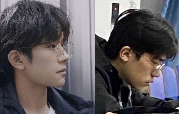 吉大女生无心上课，原来是一男生撞脸易烊千玺，网友：如本尊驾到