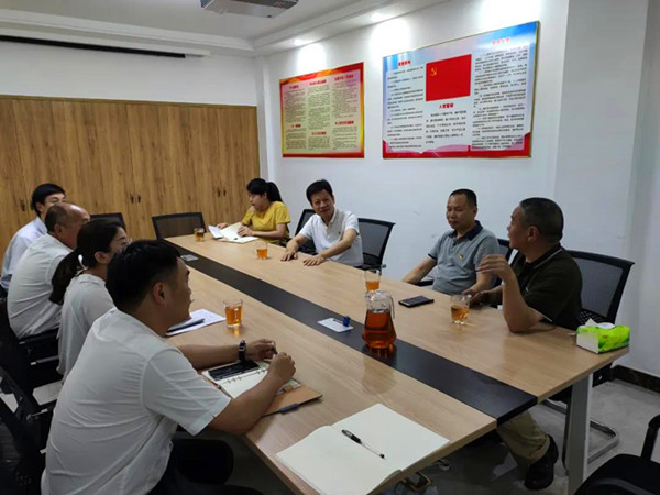 宁德市司法局党组书记、局长高剑峰到福建惠尔律师事务所视察指导党建工作