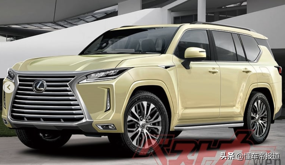 新车 | 雷克萨斯旗舰SUV抢先看！新一代LX效果图曝光，“陆巡”大哥