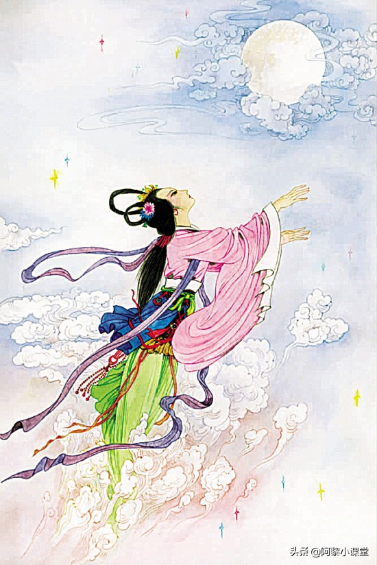 一定要讲给孩子听的中秋故事:后羿射日——嫦娥奔月
