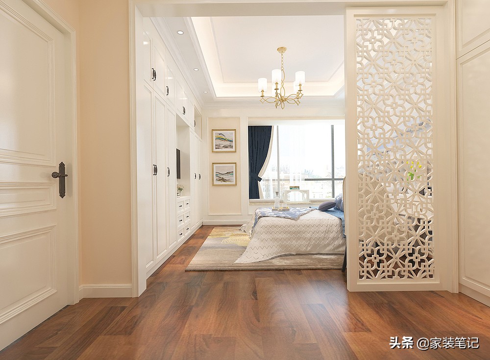 170㎡的小户型，还可以这样装，简欧风格很时髦，入户就很惊艳