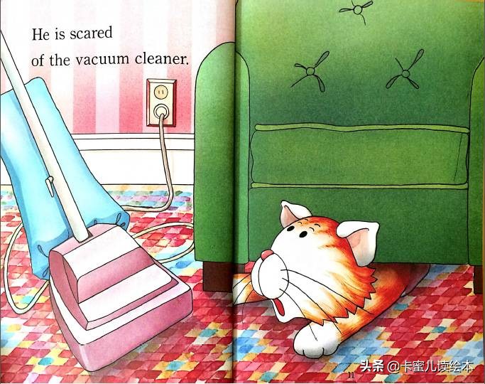 英文有声绘本《Tiger is a Scaredy Cat》Tiger是个胆小鬼