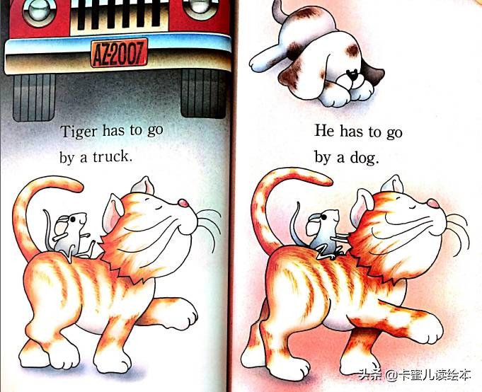 英文有声绘本《Tiger is a Scaredy Cat》Tiger是个胆小鬼