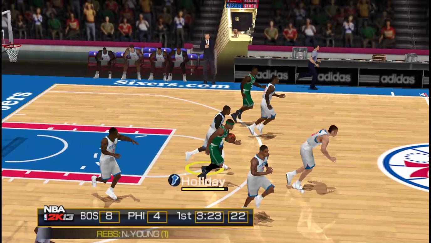 NBA2k13手机版(安卓PSP模拟器评测：NBA2K 13)