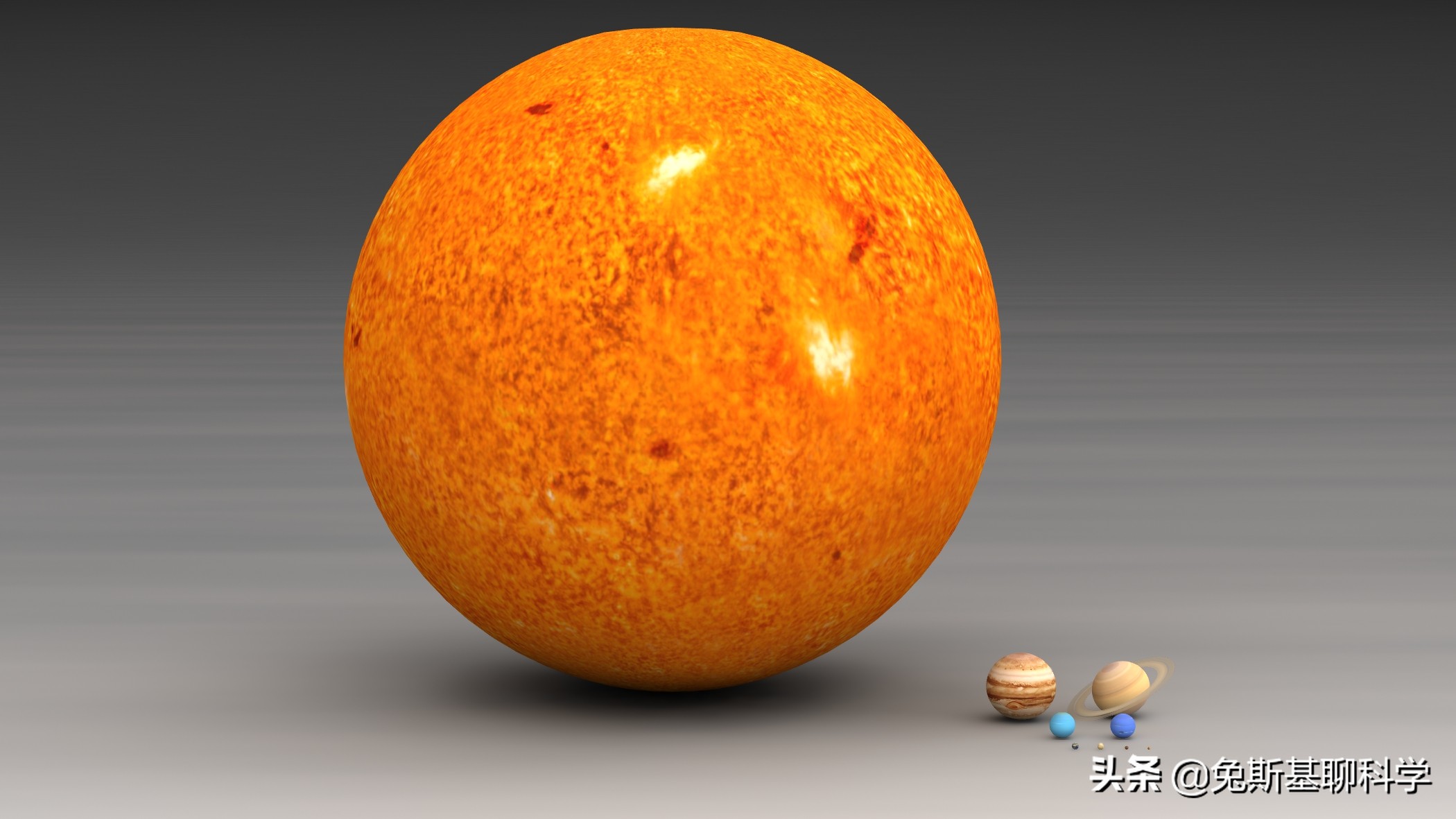 太陽系八大行星都有多大？8張行星大小對比圖告訴你
