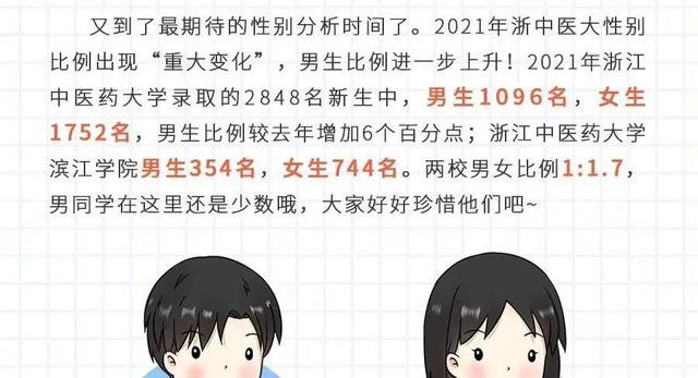这届新生男女比例如何？7所浙江高校2021级新生大数据汇总