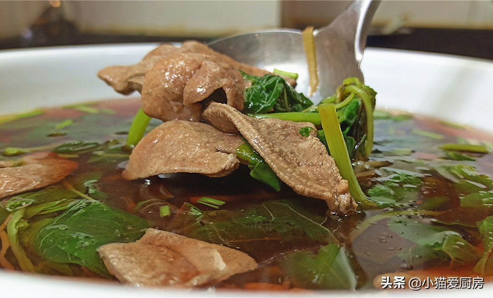 图片[2]-【苋菜猪肝汤】做法步骤图 味道清香鲜美 营养好吃-起舞食谱网