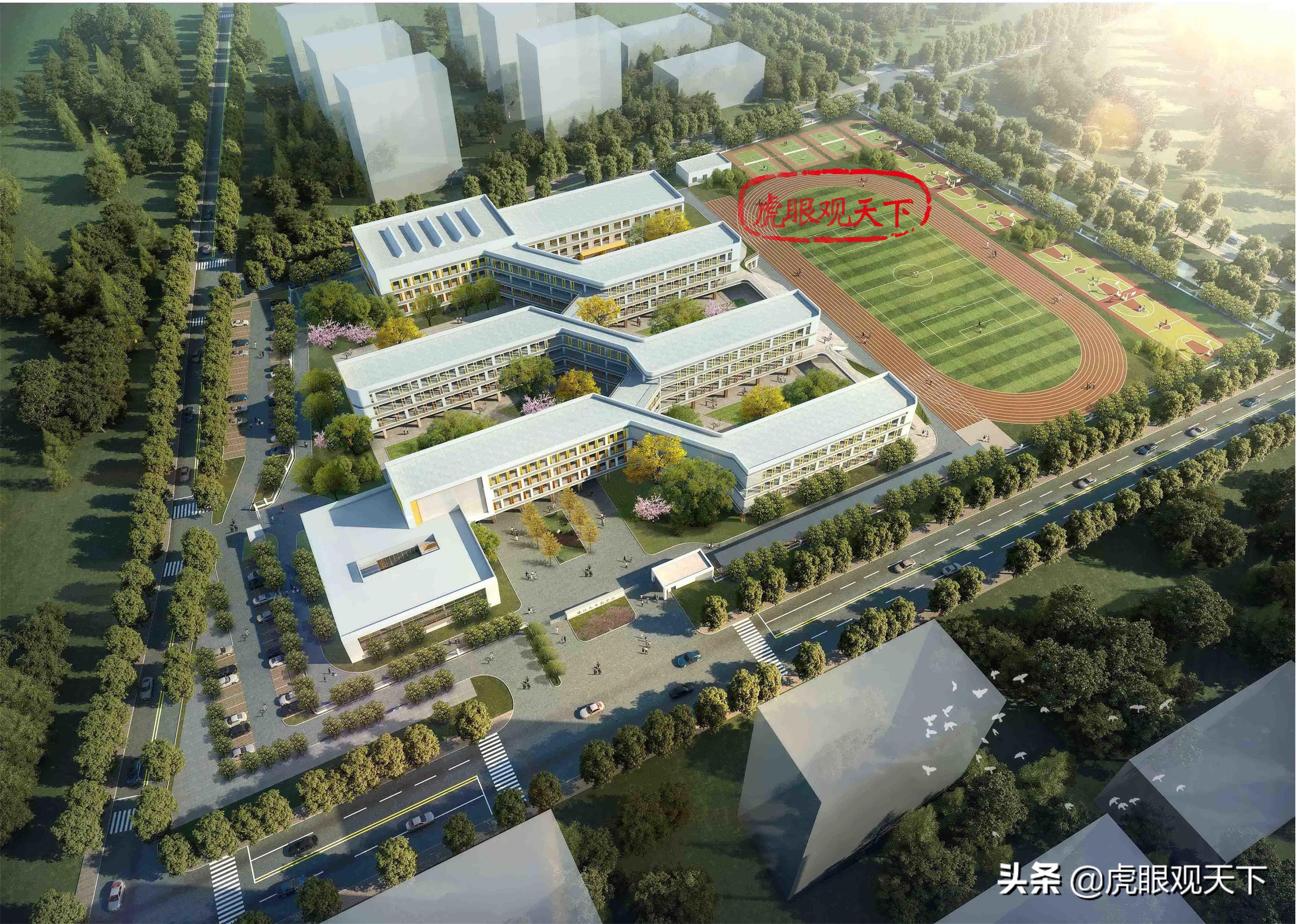 又一高标准学校 灌云县城区西南 珠江九年制实验学校规划公示