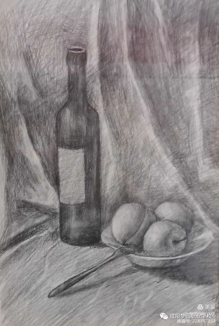 咸阳梦圆职业学校——学生绘画作品展