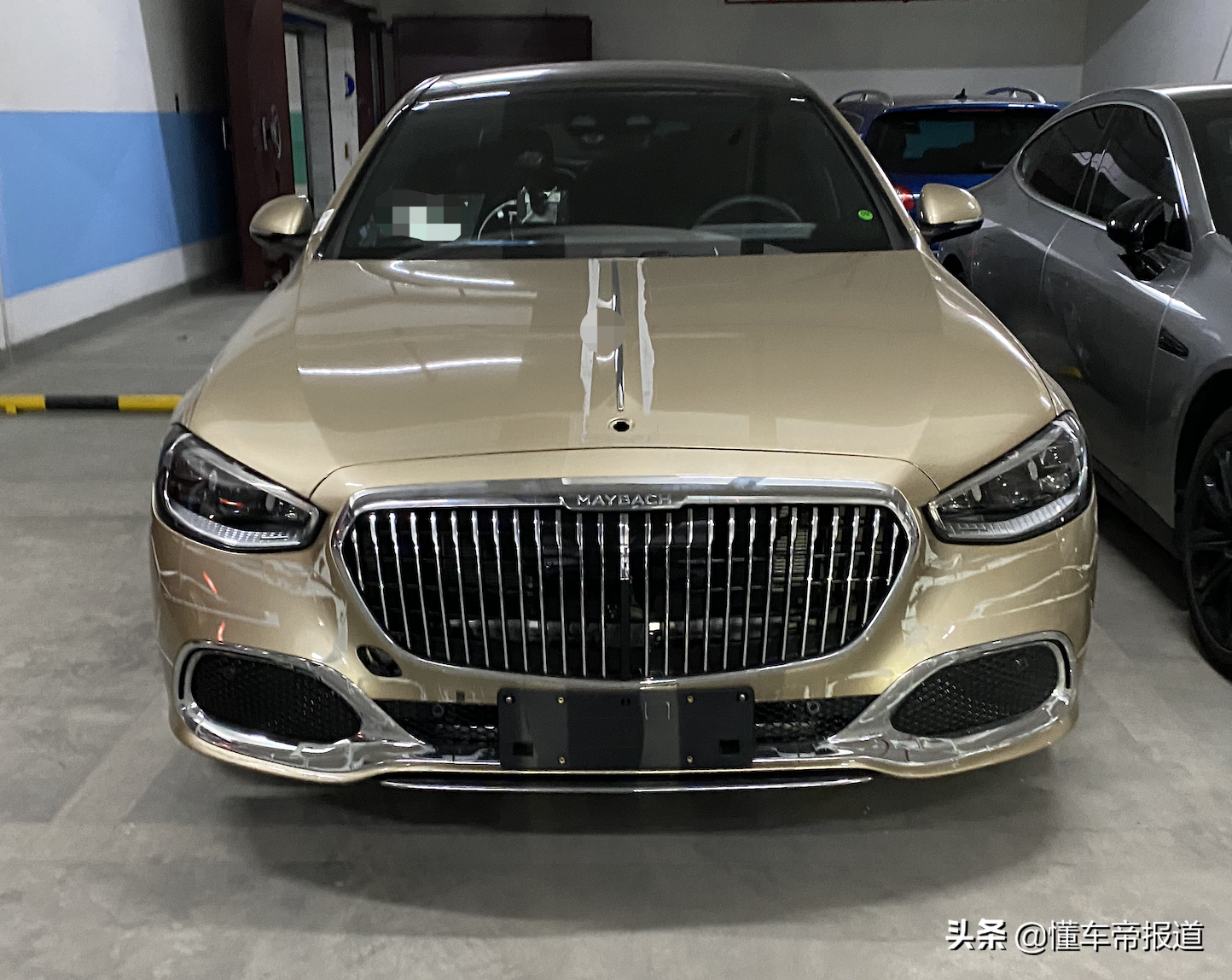 新车｜独享V12动力，新迈巴赫S级实车曝光，气场不输古思特