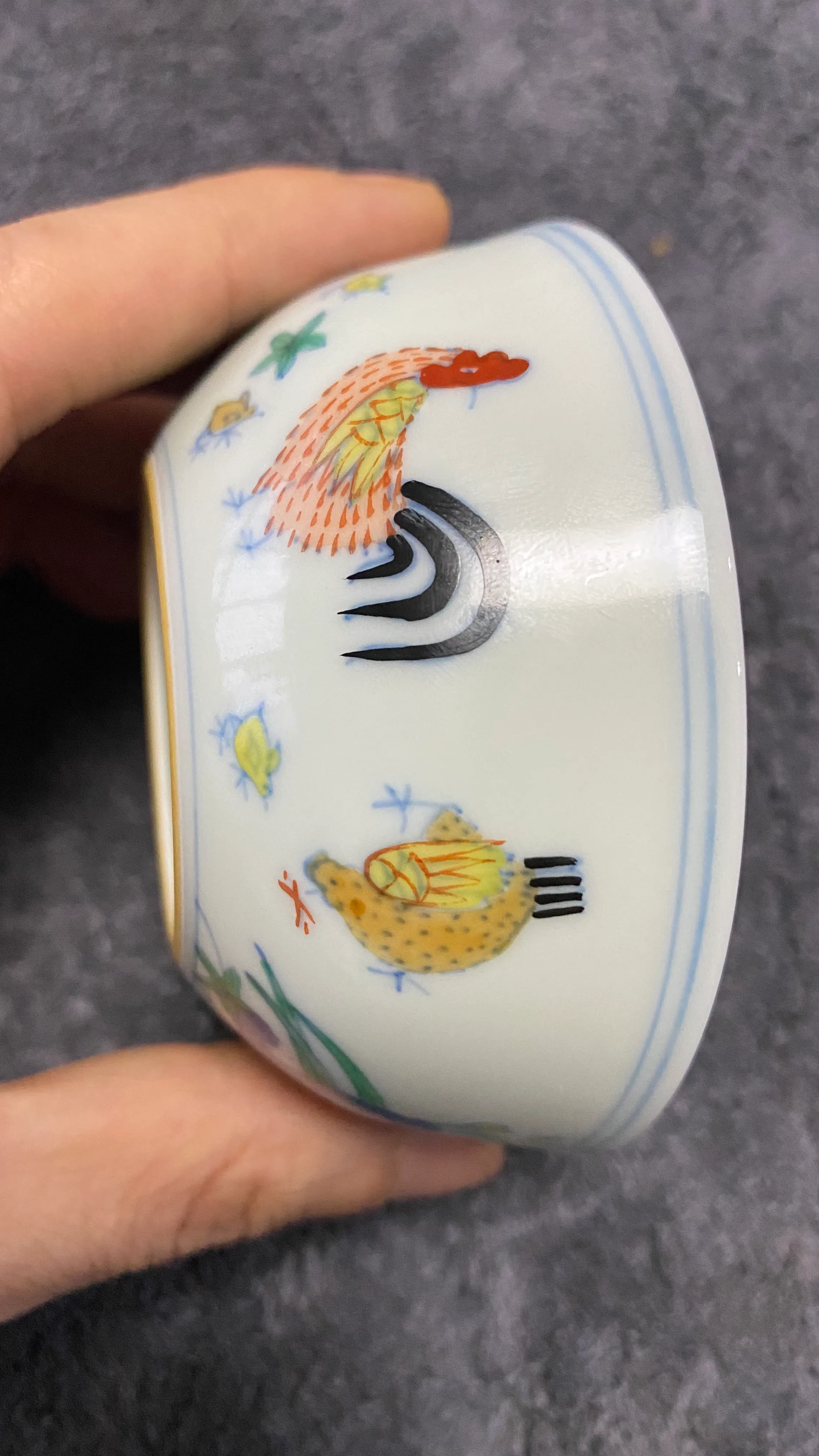 大明成化斗彩瓷器鉴定要点分享~成化真品打样!