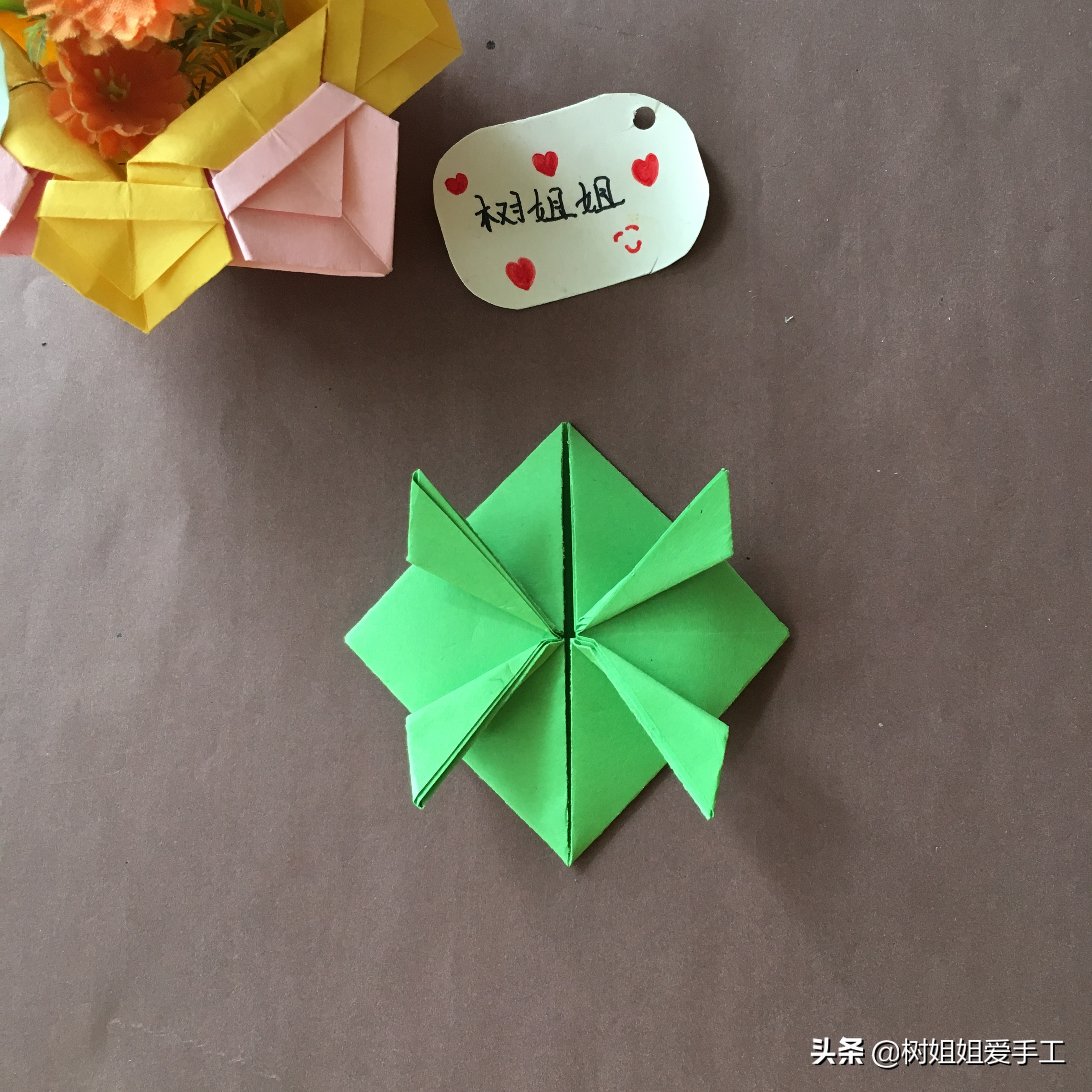 叠青蛙的步骤图片(亲子折纸) - 赤虎壹号