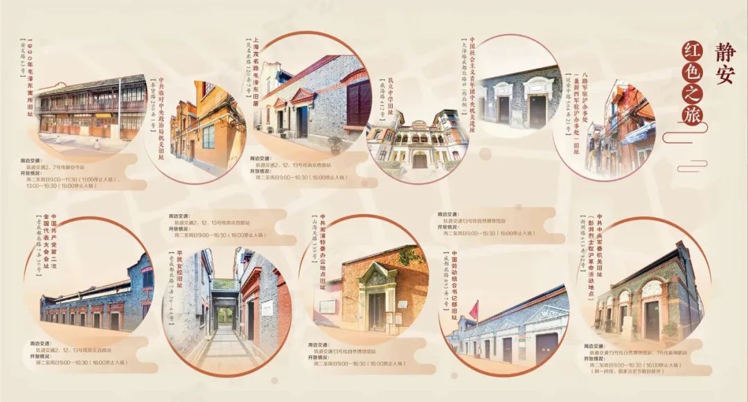 上海红色文化地图（2021版）发布！6条红色线路等你打卡