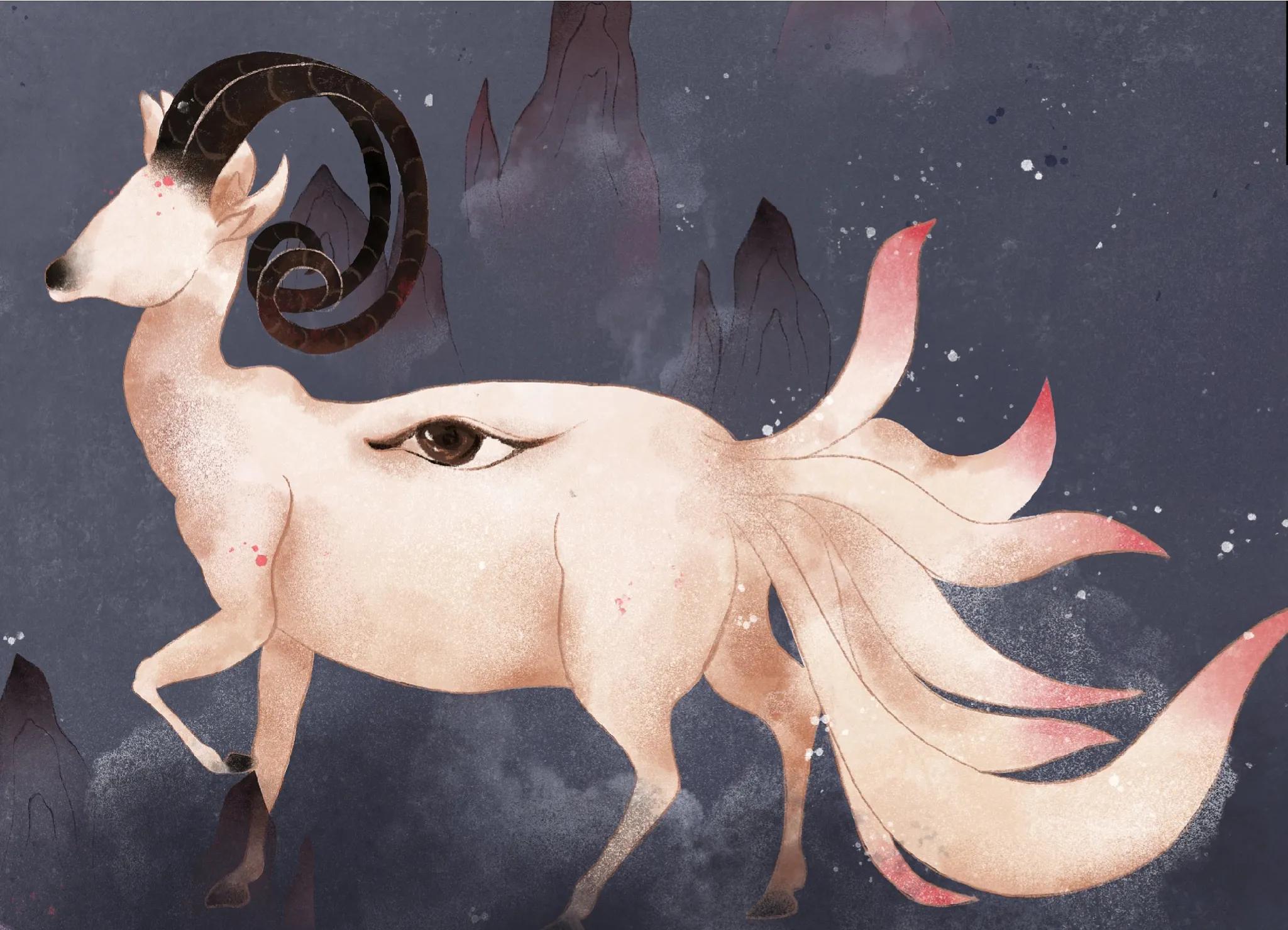 中国神话之山海经异兽图鉴,带你走进神奇的上古神话世界