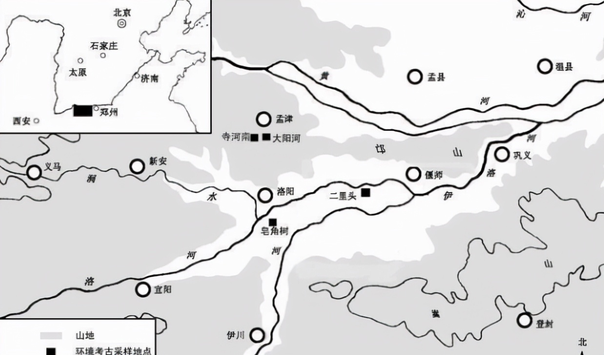 伊河洛河地图图片
