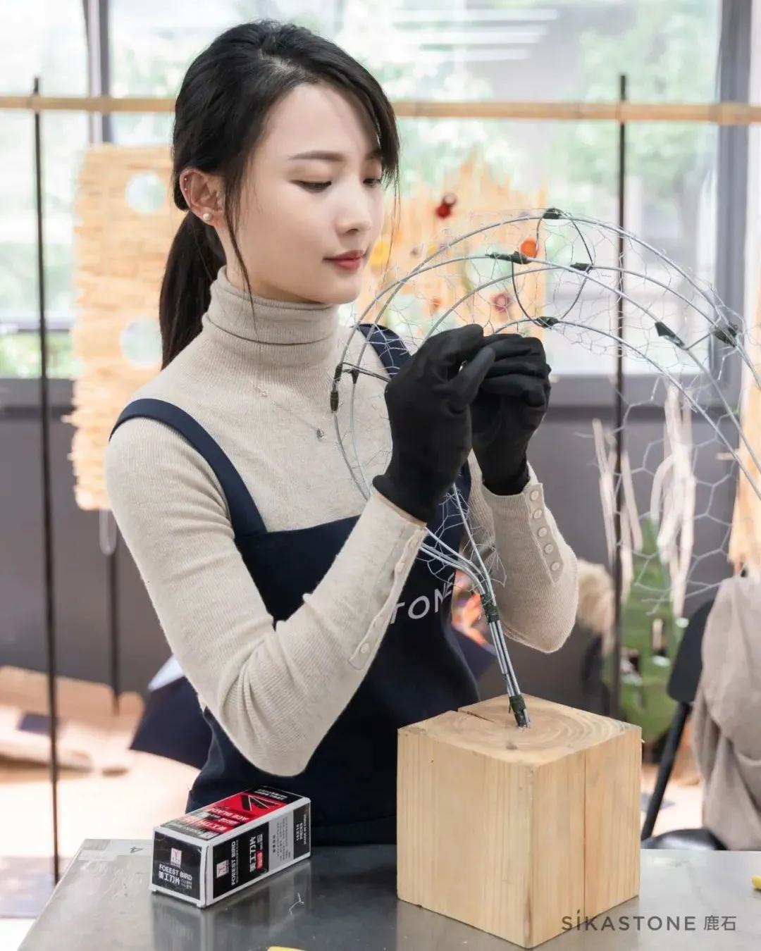 比利时花艺大师课堂正式毕业