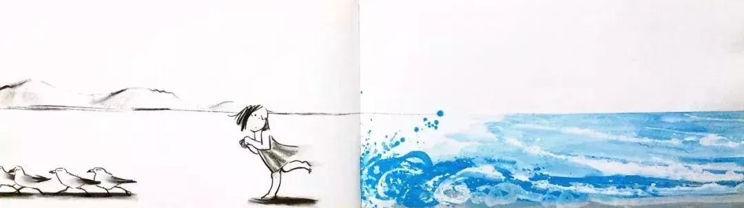 追求探索与冒险的经典无字绘本《海浪》