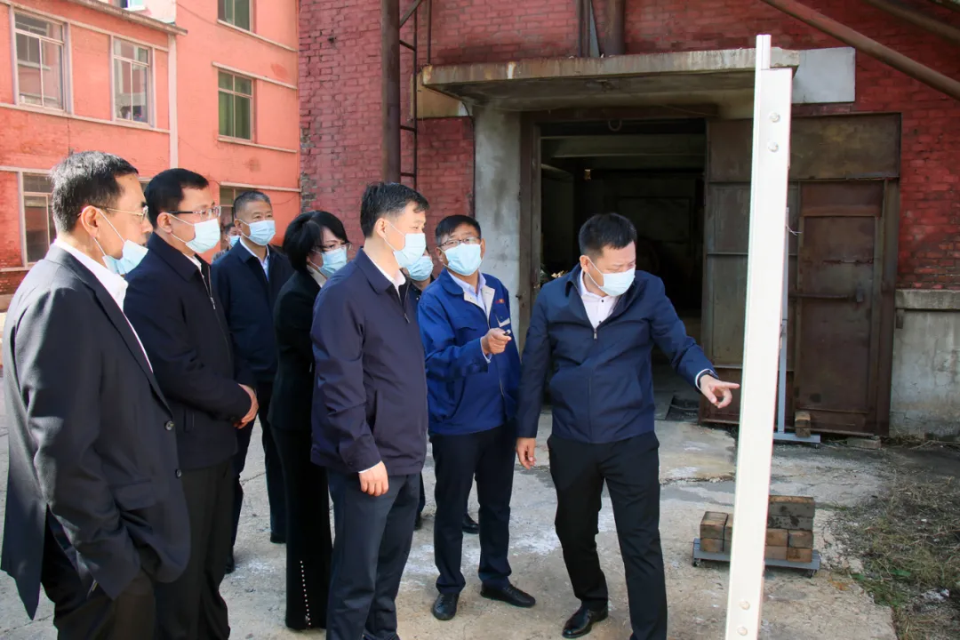 市委副書記、代市長姚華明到營口熱電集團調研供暖準備工作