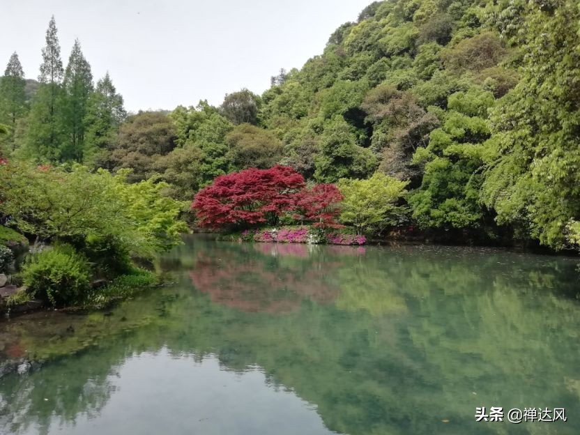 穿过九溪十八涧.去龙井问泉