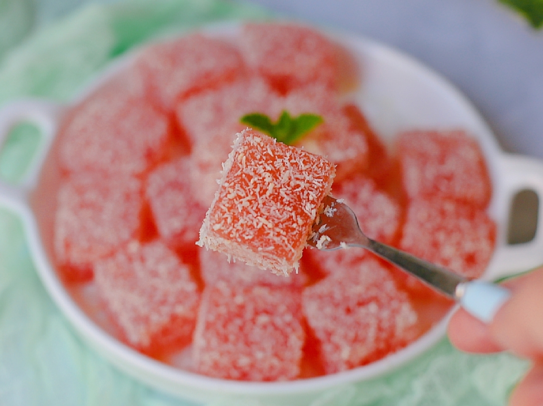 孩子特爱吃的水果凉糕的制作方法和配方