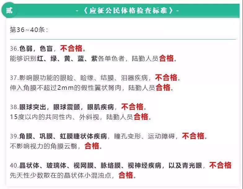 近视的同学能参军么？