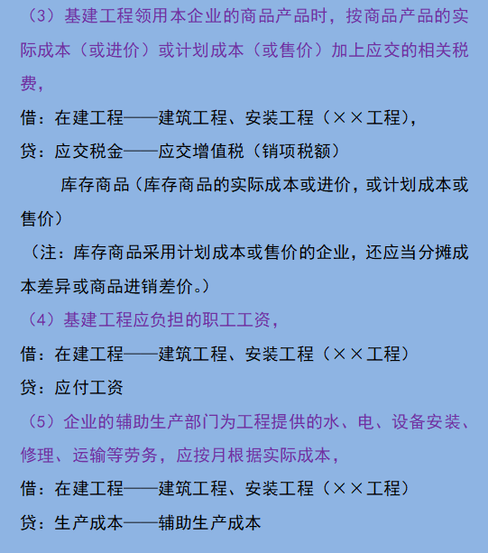 今日分享！建筑行业会计分录大全，最新版！建筑会计小白必备宝典