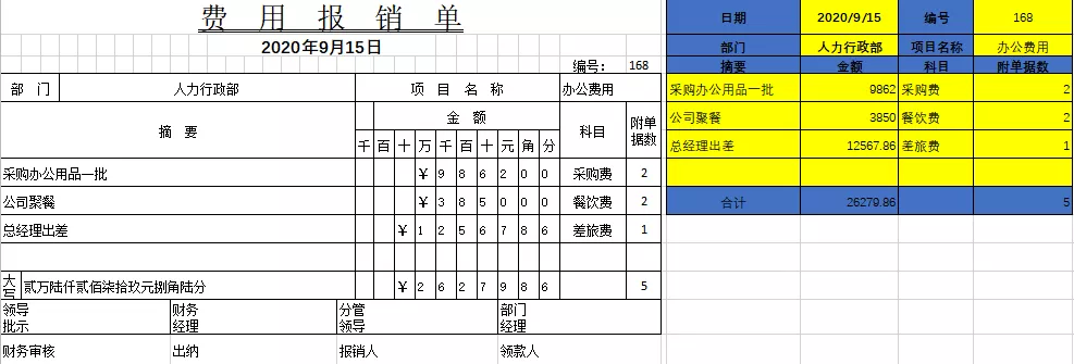 牛！出纳实操必备实用表格，听说公司的每个老会计都收藏了