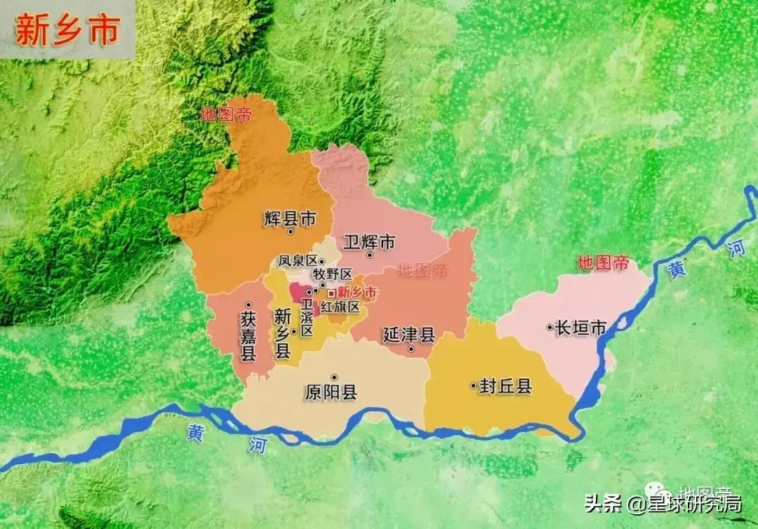 最新版‖河南省2020年标准地图（建议收藏）