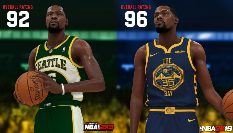 nba2k为什么画面退步(2K能力值的10年变化：卡特退步19分，罗斯退步6分，那詹姆斯呢？)