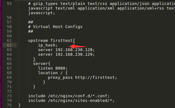Nginx的反向代理与负载均衡--配置Nginx