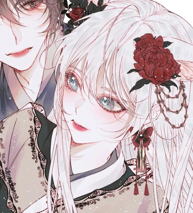 古风情侣头像,君埋泉下泥销骨,而我寄人间朝与暮