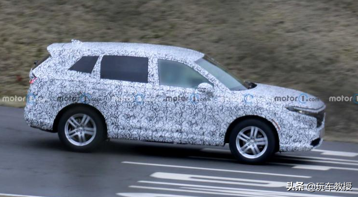 尺寸加大还有7座，新一代本田CR-V实车首次曝光