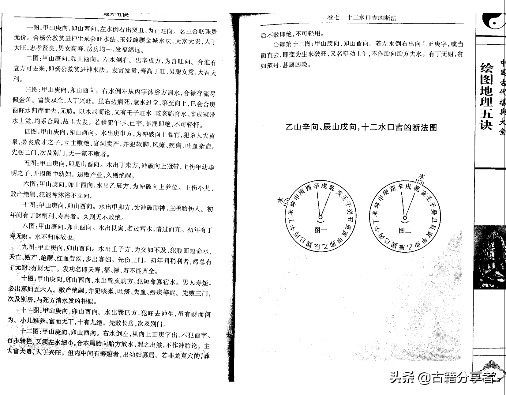 风水地理阴宅图解《地理五诀》3部份