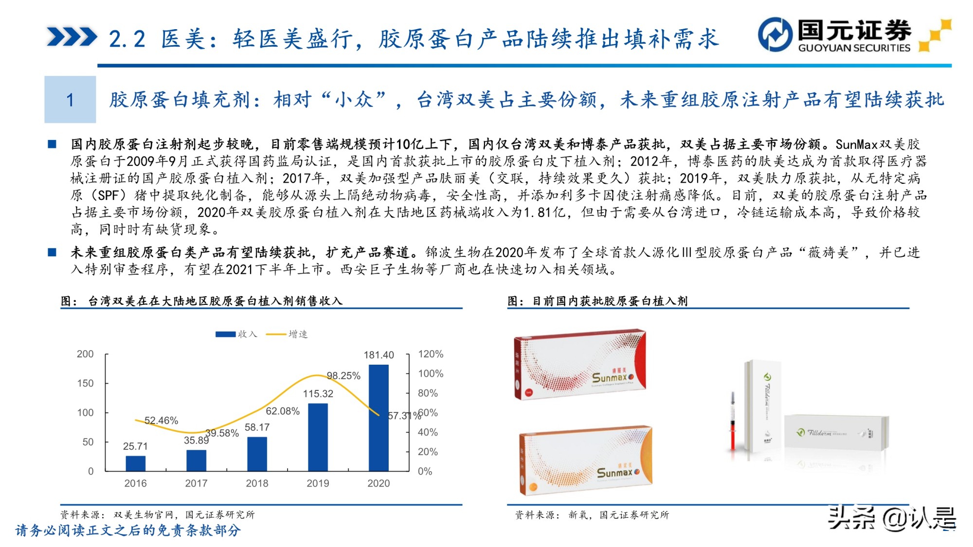 胶原蛋白行业研究报告：胶原蛋白风起，颜值经济应用正当时
