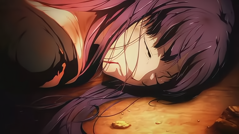 动漫中"失节"的少女,同样是破防,荻原沙优和她们没法相比