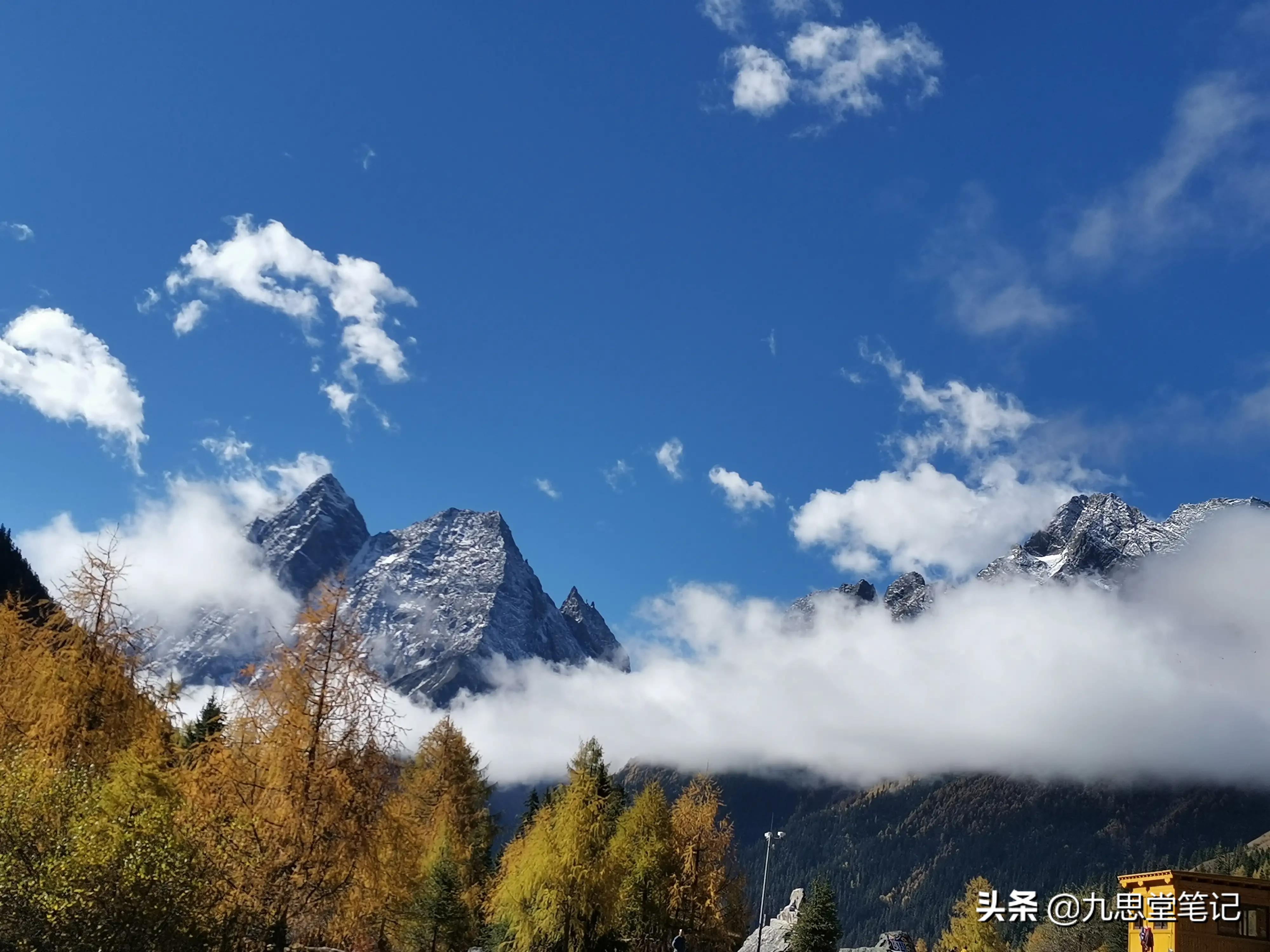 无边风景在路上；十月中下旬川西小环线，拍摄的唯美照片精选合集