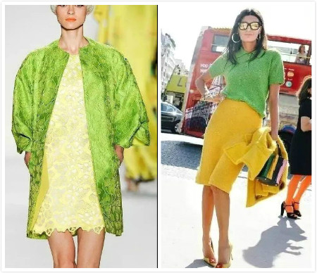 为什么有人穿黄配绿像油菜花,有人穿却很像小仙女