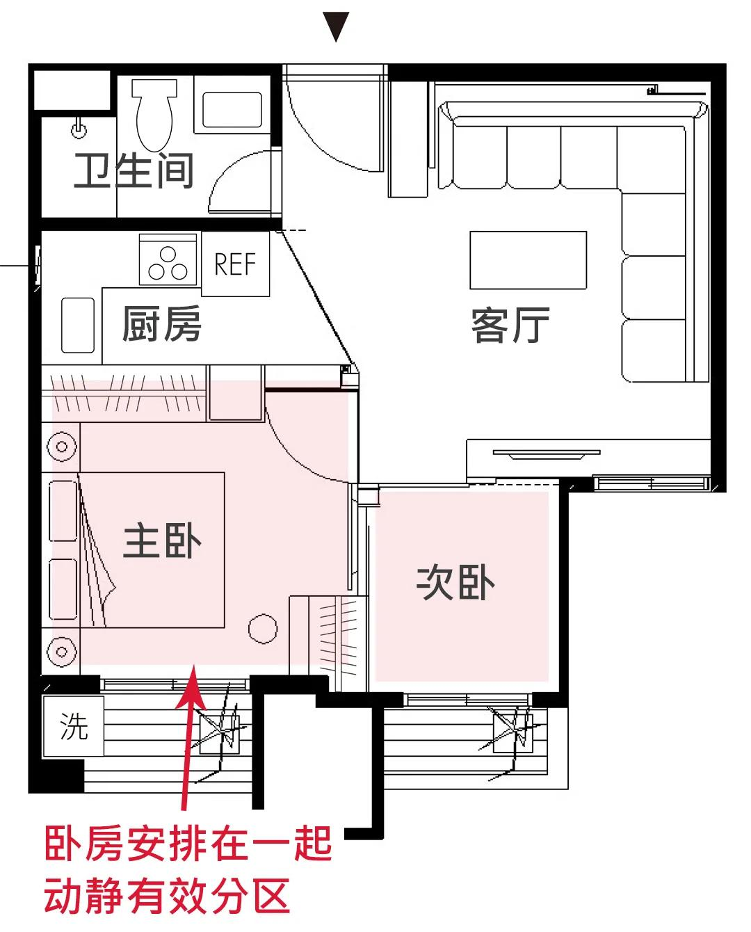 户型会布局，40㎡小户型也贼好用！格局显大三倍，都是亮点
