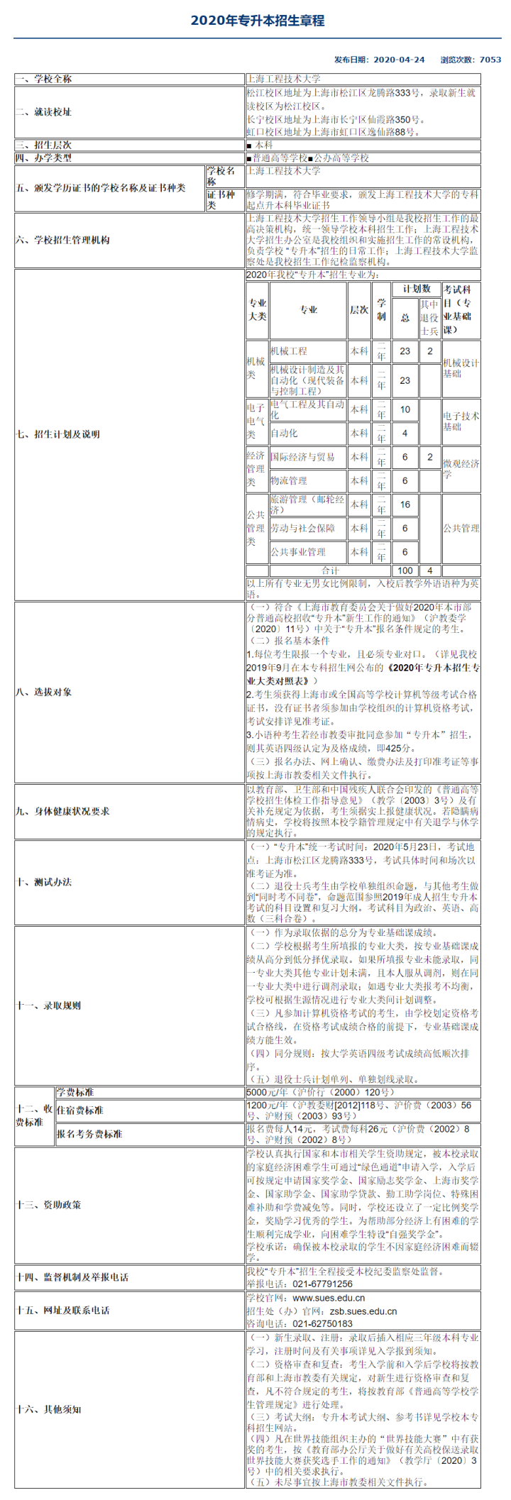 上海高职院校参加统招专升本难吗？