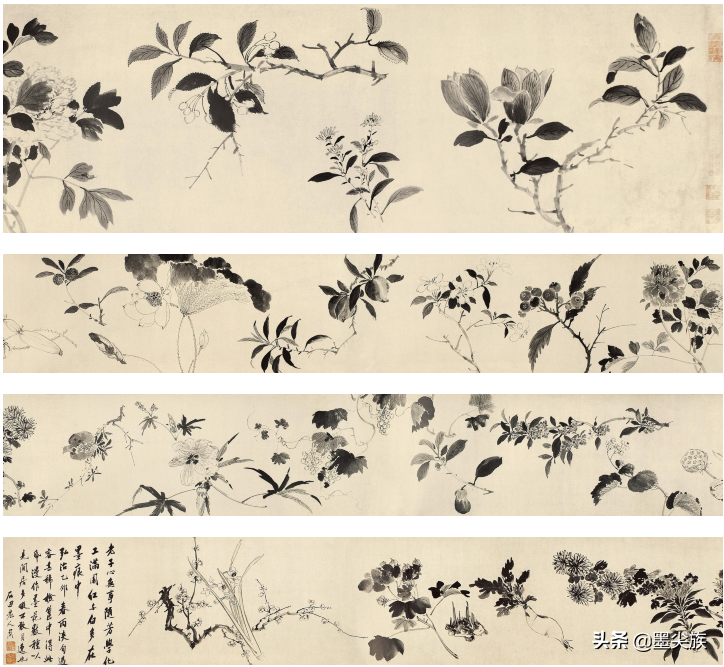 沈周名画欣赏花果图作品赏析