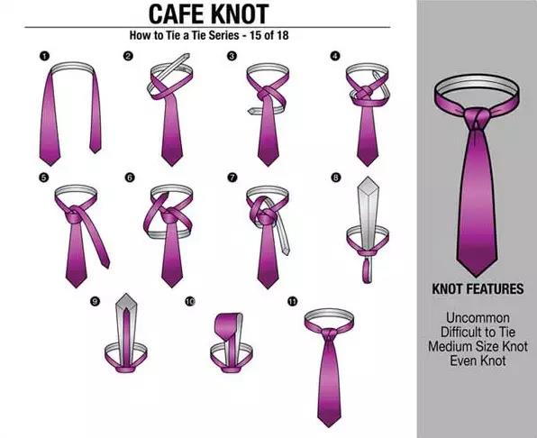 打领带的方法图解详细（快速打领带的三种方法）-第15张图片