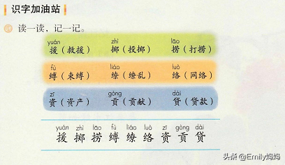 三年级第一单元要考试了，语文园地集合的知识点，这样学习更高效