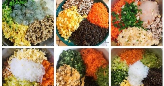 十一种素馅饺子调制方法