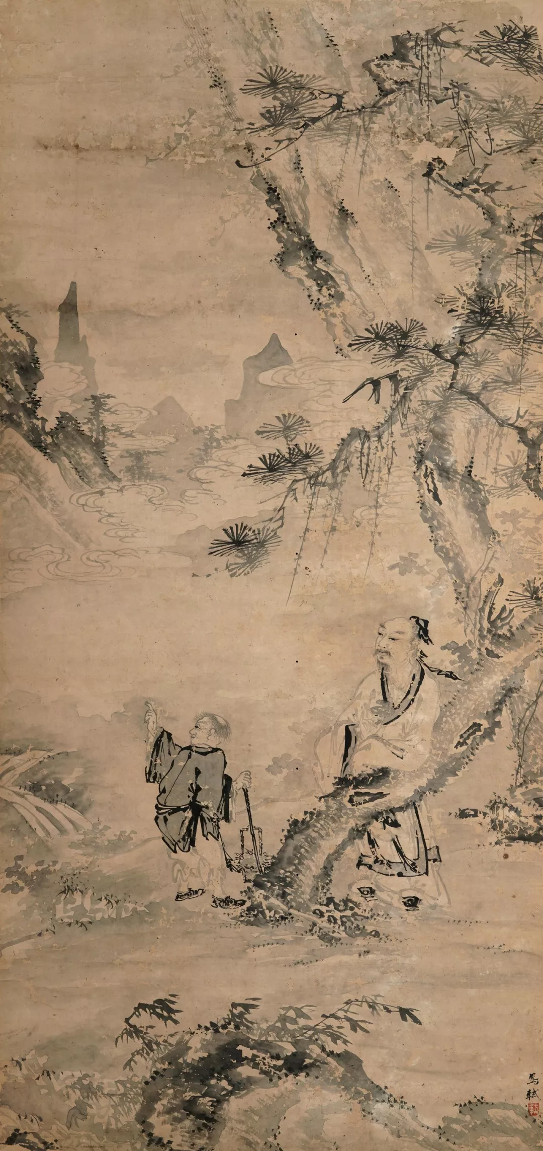 古代人物画图片大全(明清人物画) - 赤虎壹号