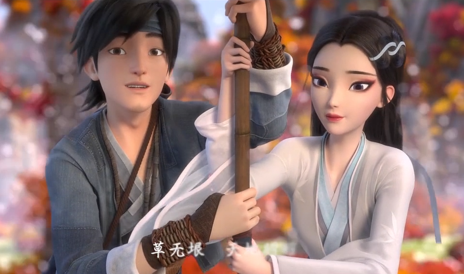 冲着开车镜头去看了这部国产动画电影,里边的狐狸精真惊艳