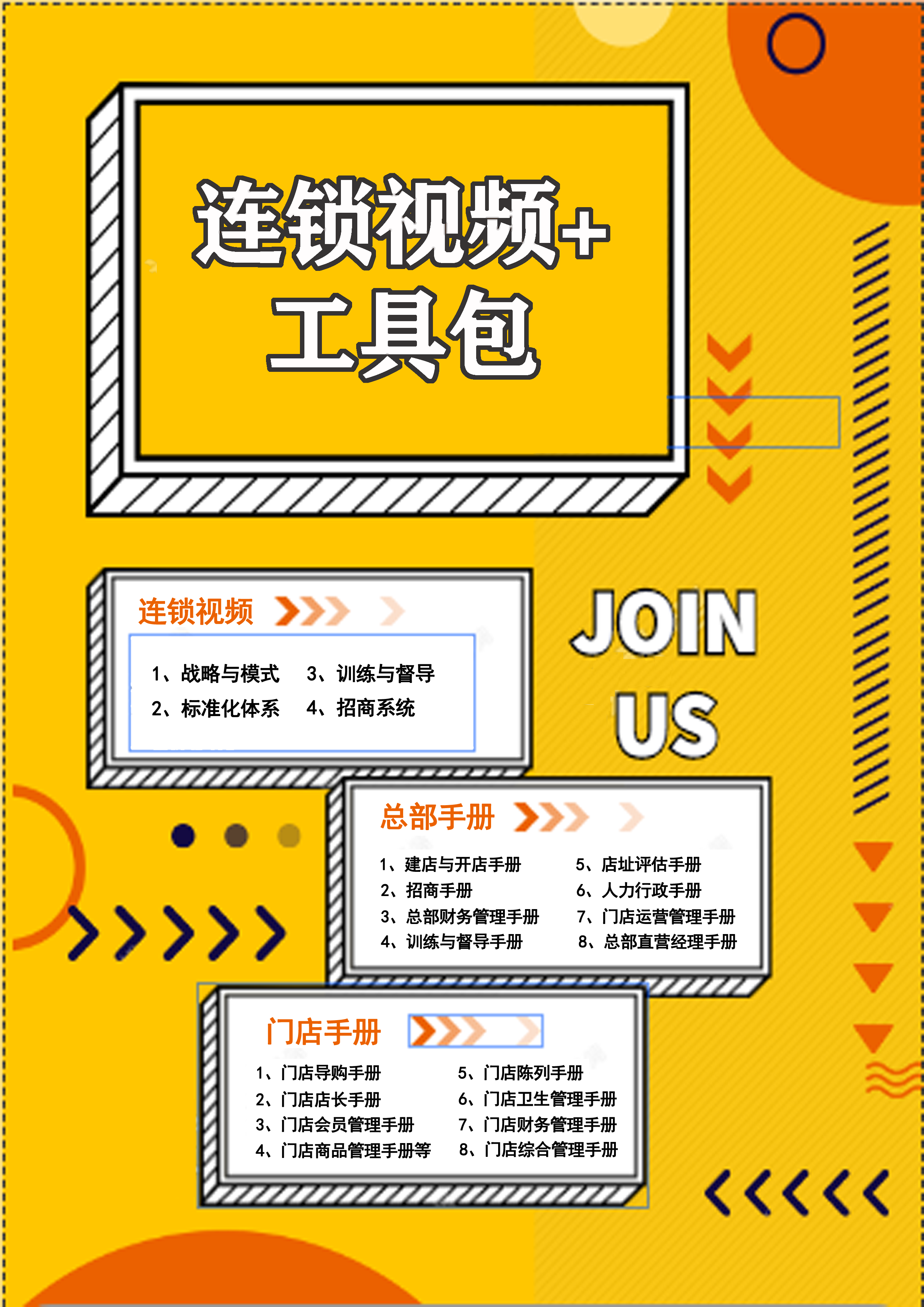 连锁经营语录​