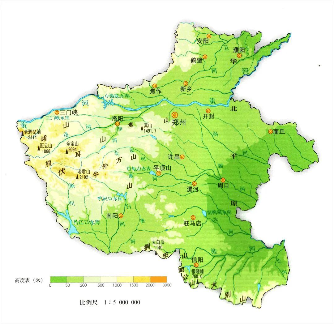 最新版‖河南省2020年标准地图（建议收藏）