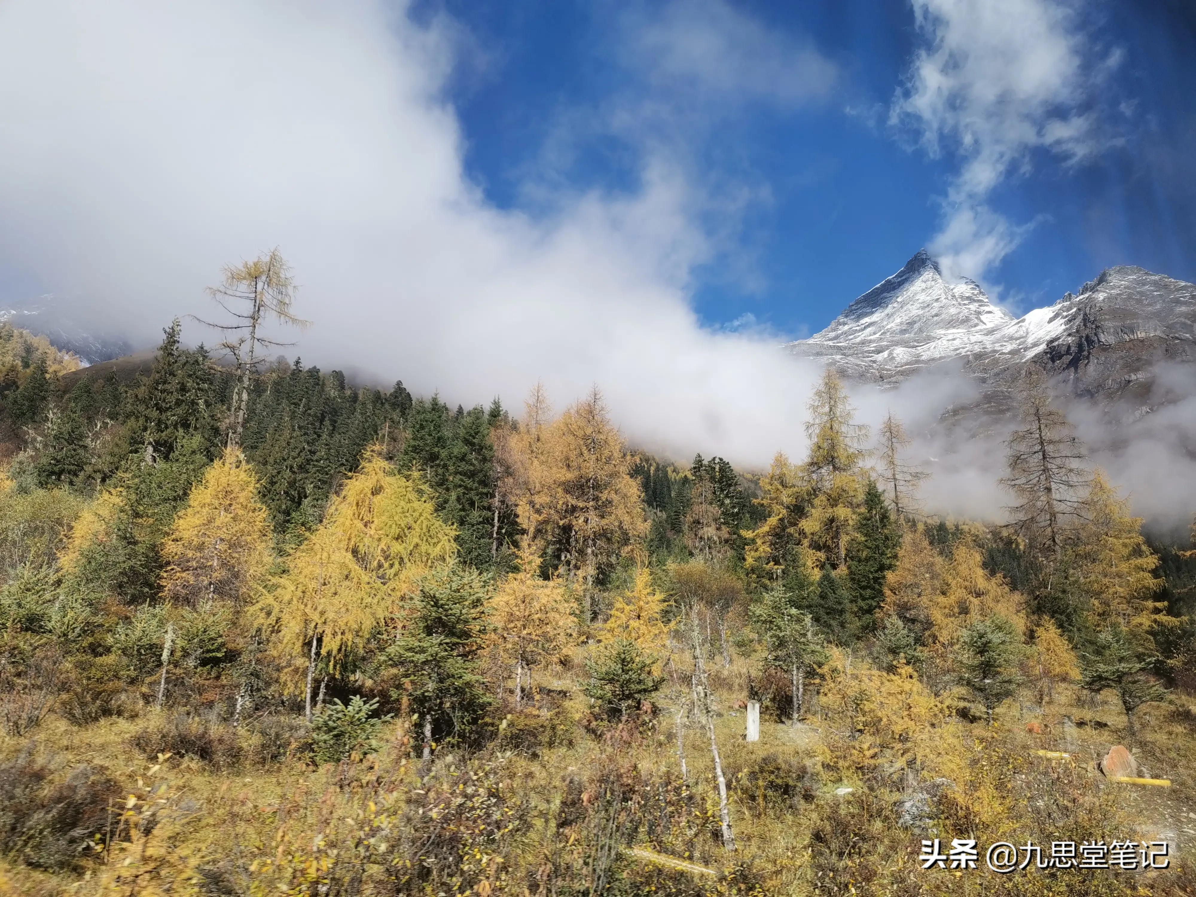 无边风景在路上；十月中下旬川西小环线，拍摄的唯美照片精选合集