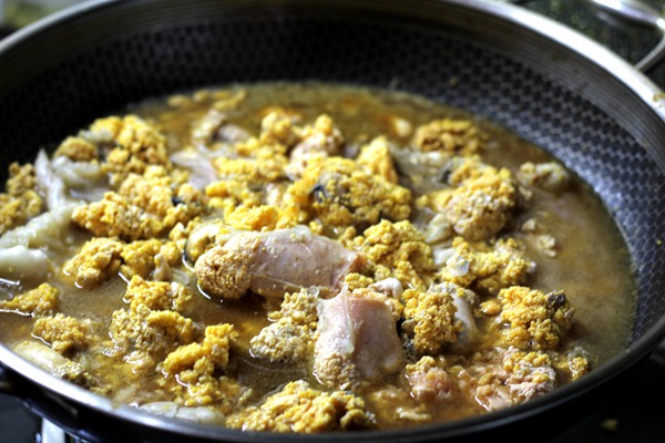 在家做鱼杂不能少了黄豆酱 20块钱1道肉菜 色泽酱红 酱香浓郁