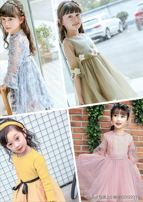 儿童韩版春装公主裙子美得不得了